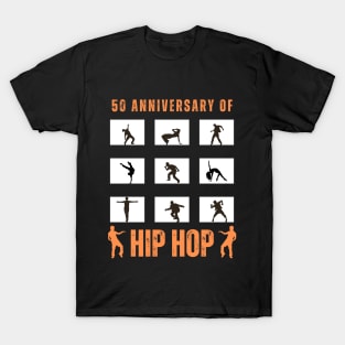 50 Years Hip Hop 50th Anniversary Celebration T-Shirt